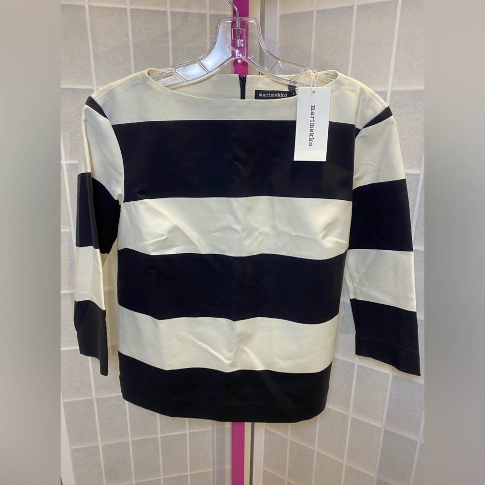 NWT Marimekko Black and white Fabric